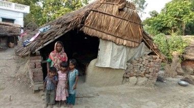 Homes restored for widows and destitute families